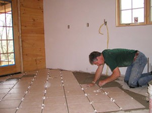 Tile installation Tile installation
