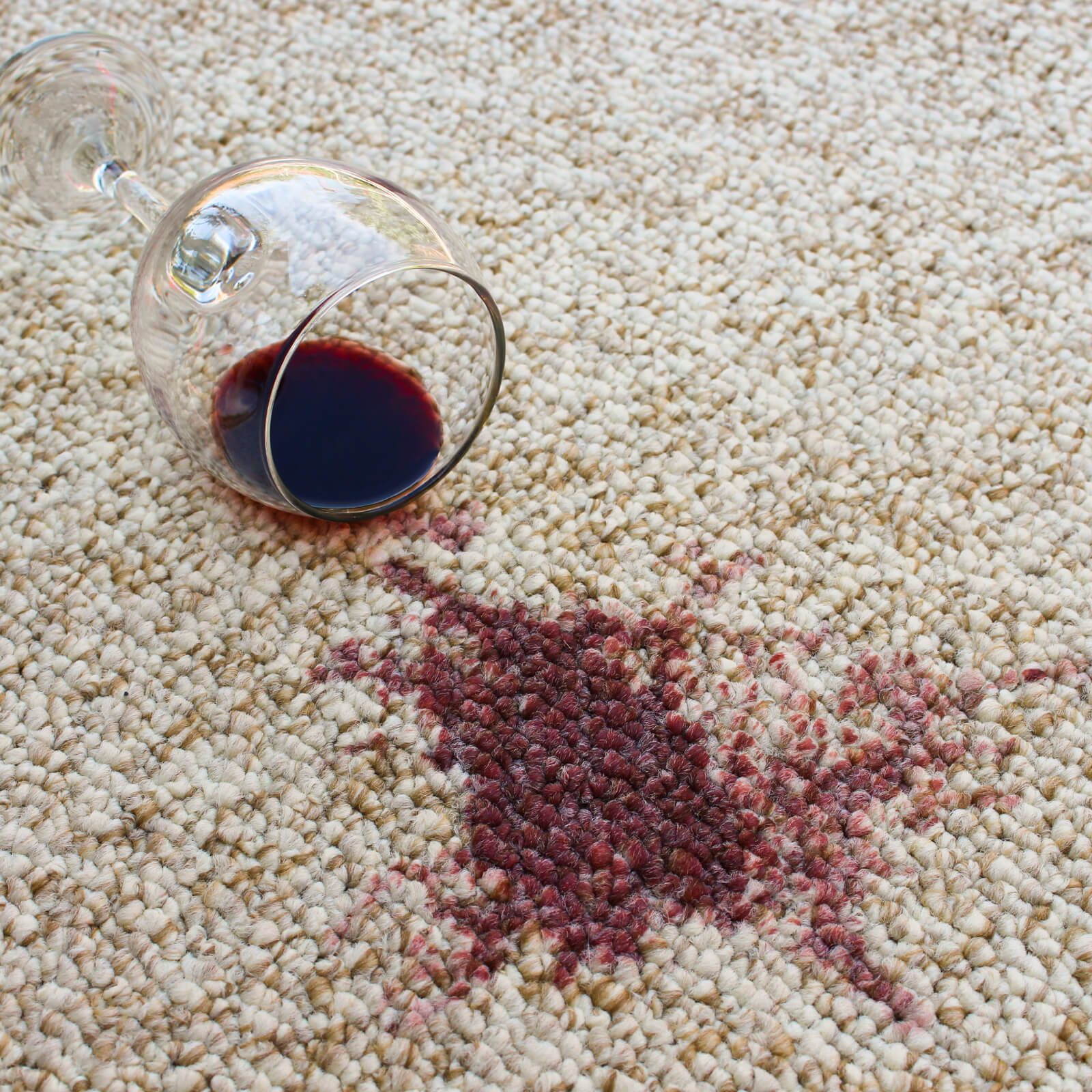 carpet-wine-stain-square Carpet Care & Maintenance | Dolphin Carpet & Tile