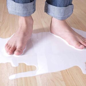 Milk spill on vinyl flooring | Dolphin Carpet & Tile