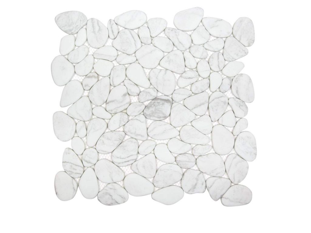 pebblecycle-carrara-1024x768 Mosaic Tile | Dolphin Carpet & Tile