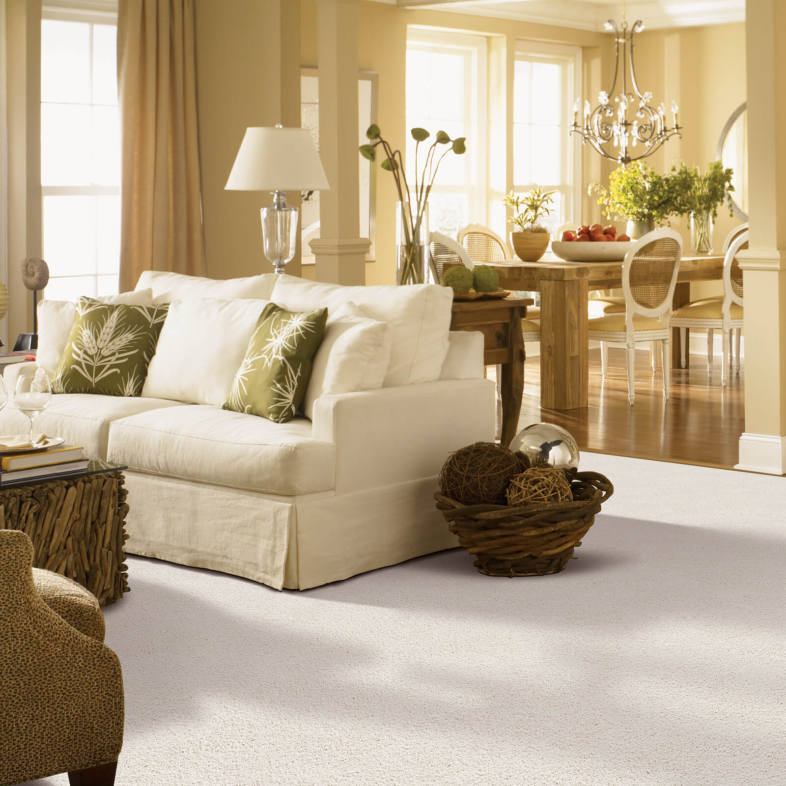 Living room flooring | Dolphin Carpet & Tile