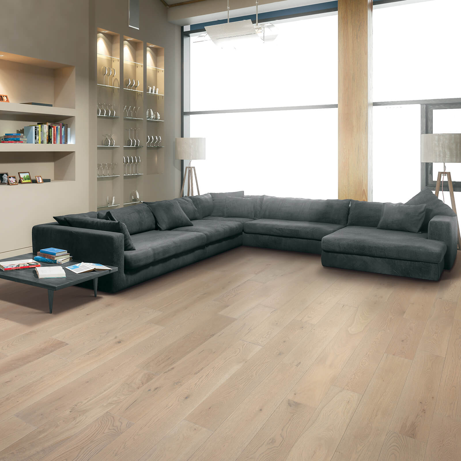 Modern living room flooring | Dolphin Carpet & Tile