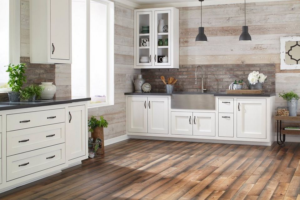 White cabinets | Dolphin Carpet & Tile