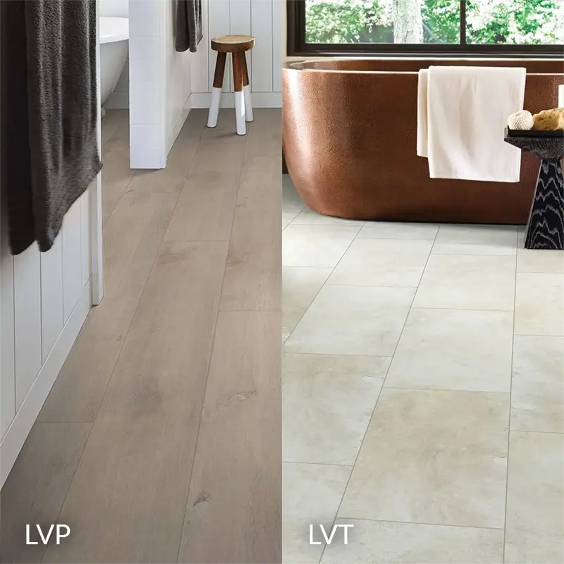 LVT vs. LVP | Dolphin Carpet
