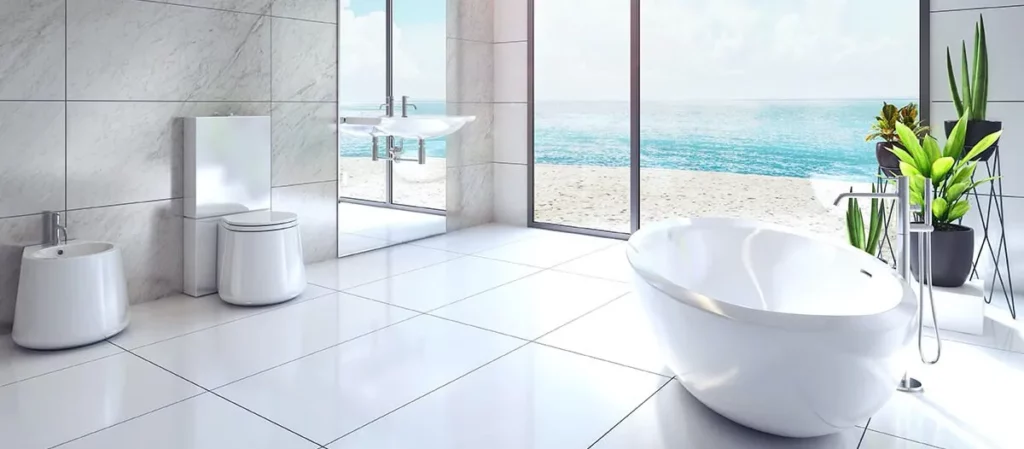 Large Format Tile Flooring | Dolphin Carpet