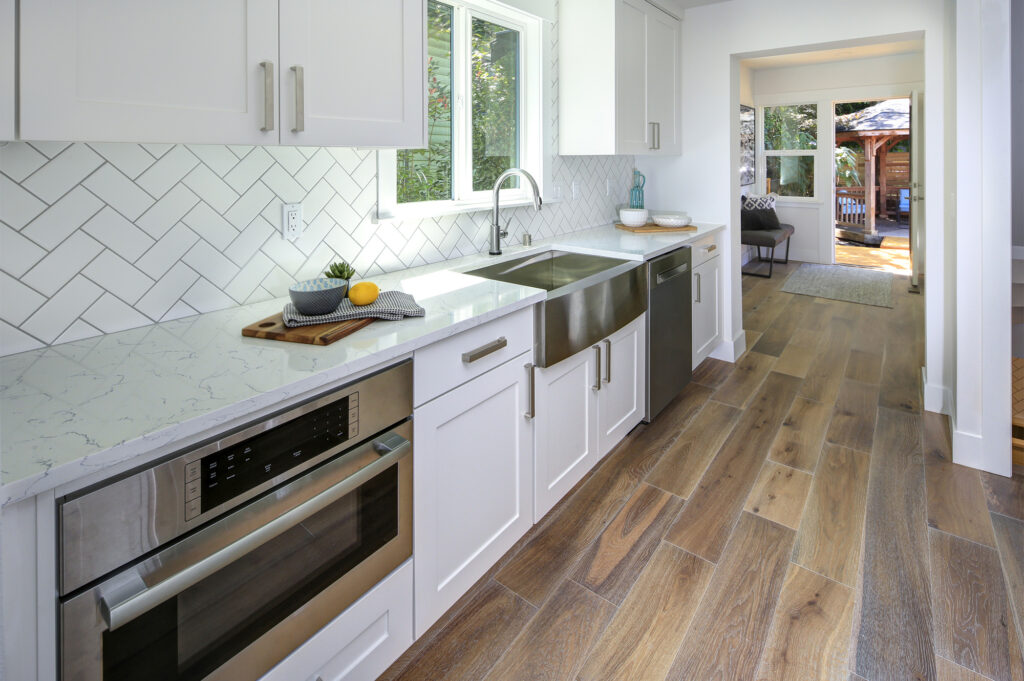 wood look waterproof flooring in Miami, FL from Dolphin Carpet & Tile