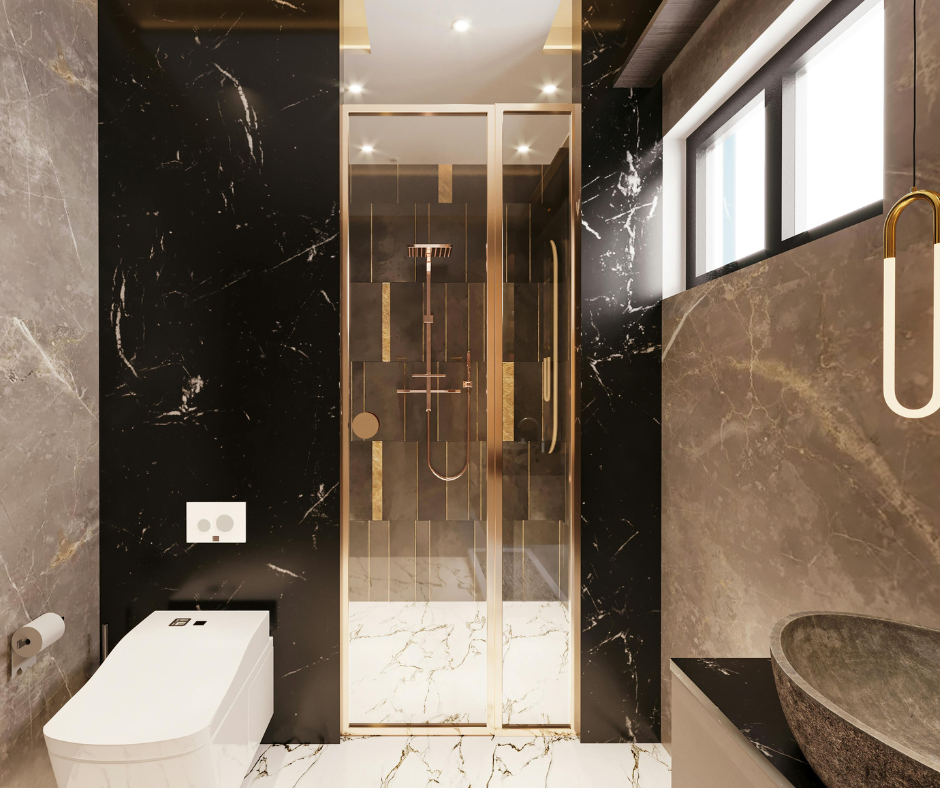 luxury bathroom shower tile flooring in Miami, FL