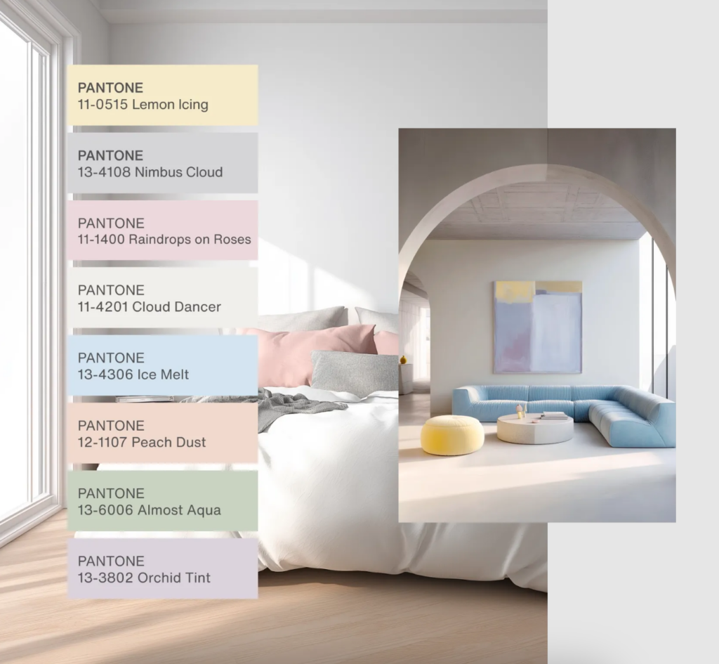 Matching Pantone’s “Cloud Dancer” with Elite Tile