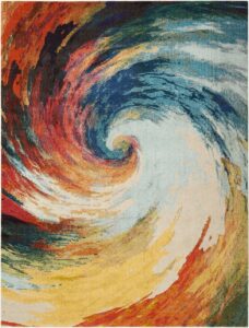 Nourison celestial wave area rug