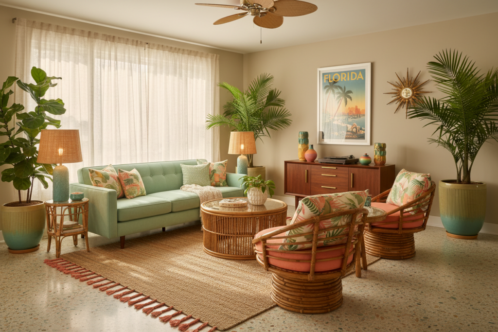 vintage interior design in South Florida from Dolphin Carpet & Tile