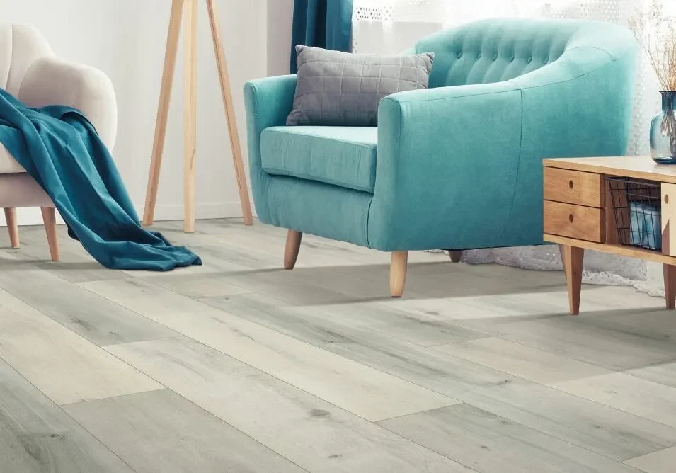 Light blue sofa | Dolphin Carpet & Tile